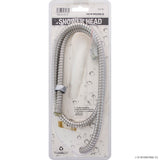 1 Function Shower Head 120cm S/S Hose ( White