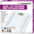 3 In 1 Body Fat Bathroom Scale 150kg