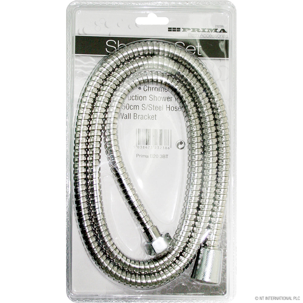 8 Function Shower Head with 150cm S/S Hose