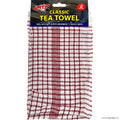 2pk Bleach Tea Towels size 45x65cm (12)