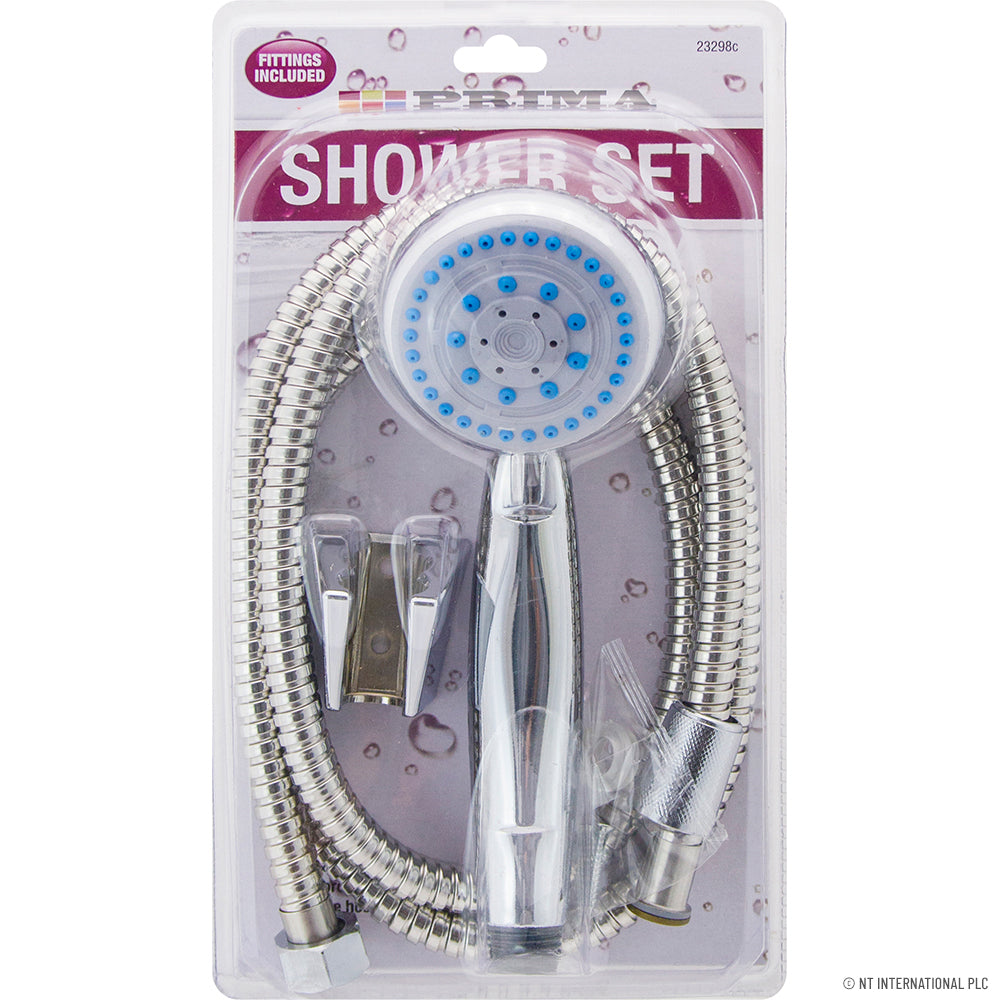 3 Function Shower Head & 1.2m Hose