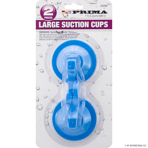 Peak Kit 2pk Large Suction Hooks (Blue Color) - Peak Kit