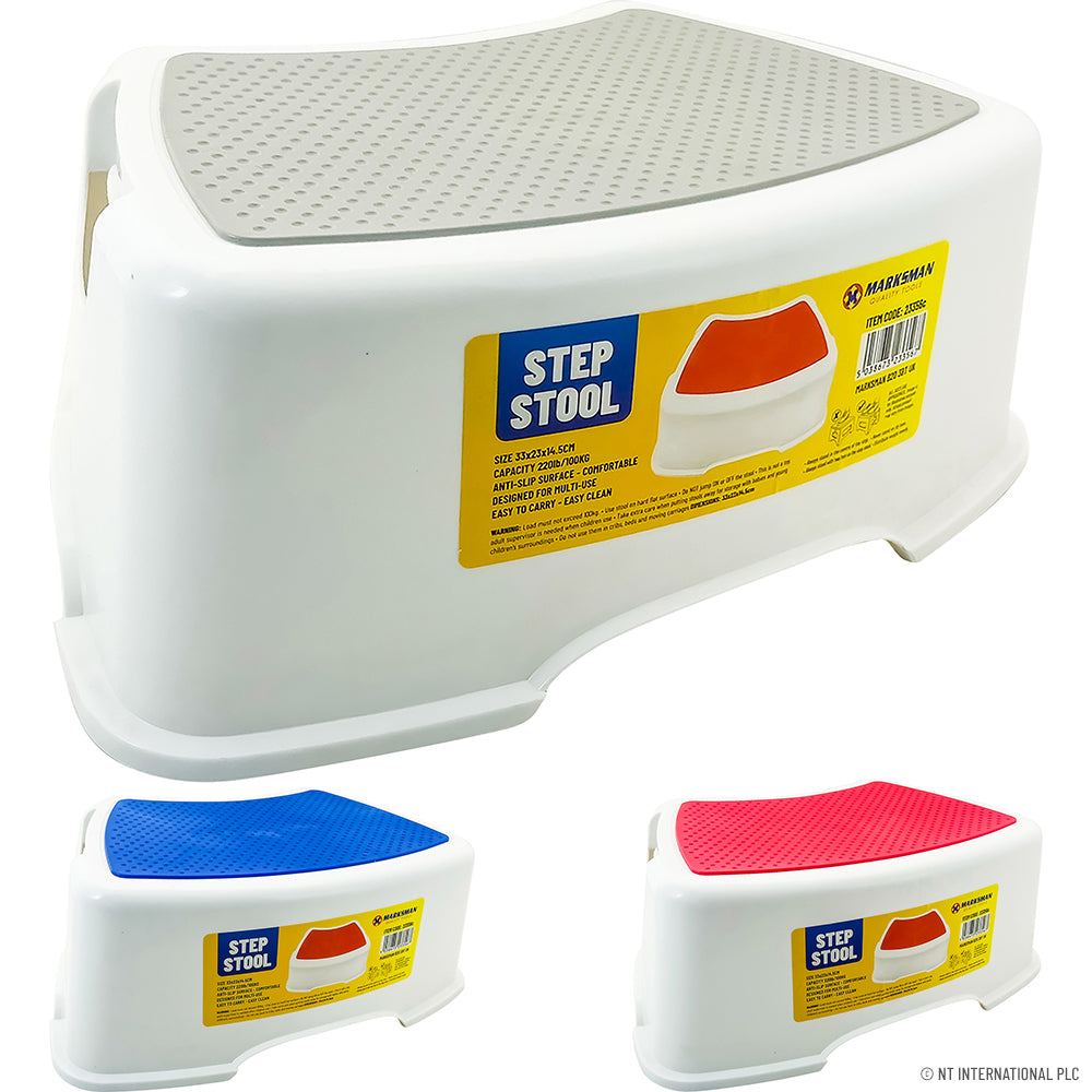 Step Stool 100kg ( 3 Colours )