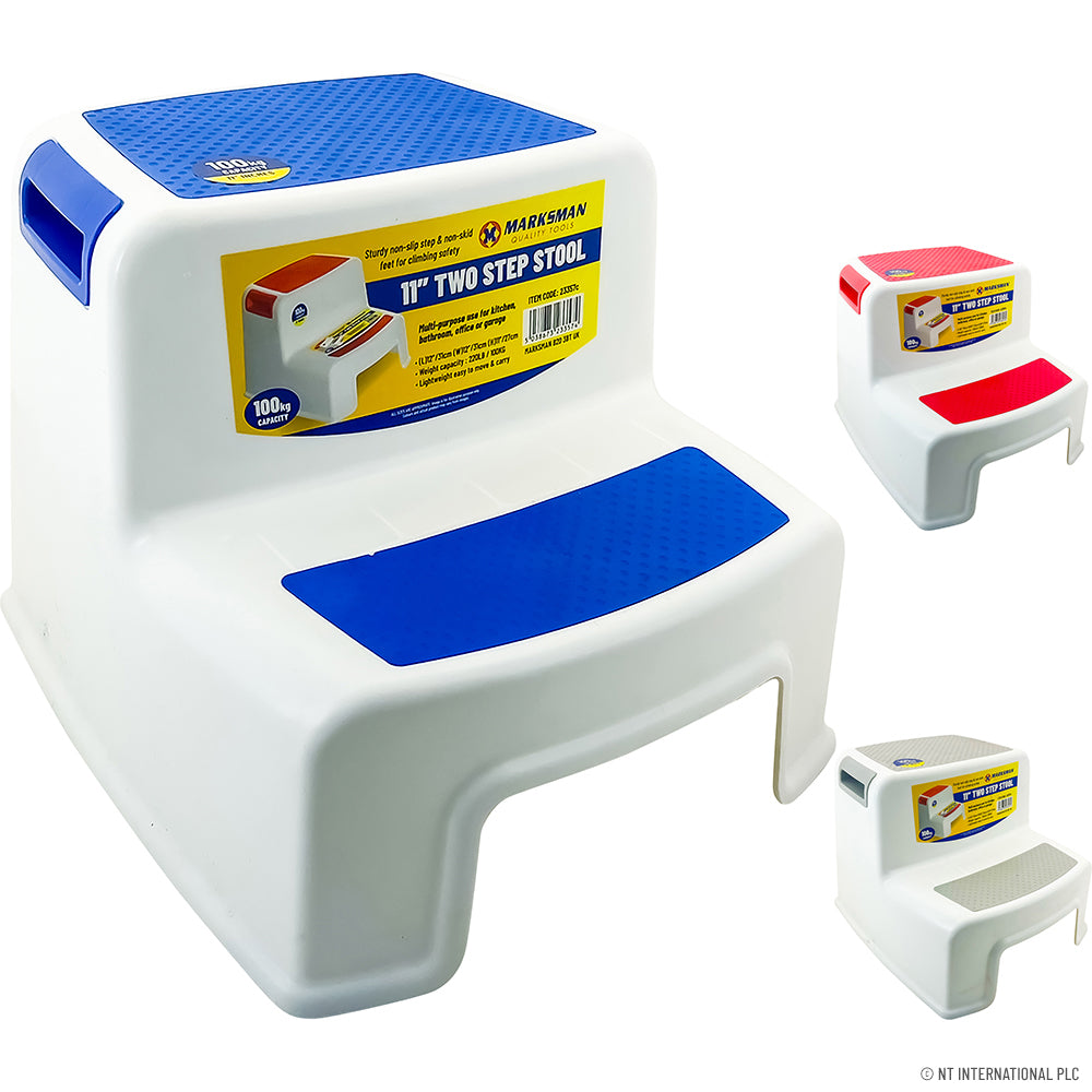 11" Two Step Stool 100kg