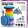 Portable Collapsible Stool (7cm-45cm), Colorf