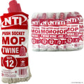 Size 12 Twine Cotton MOP Push Socket Plastic