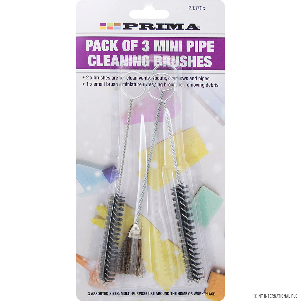 Peak Kit 3pk Mini Pipe Cleaning Brushes - Peak Kit