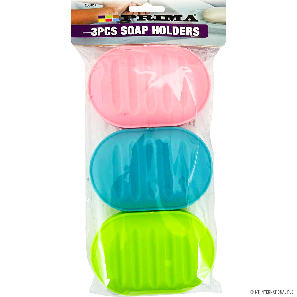 Peak Kit 3pc Soap Holders - Asst Colours - Peak Kit