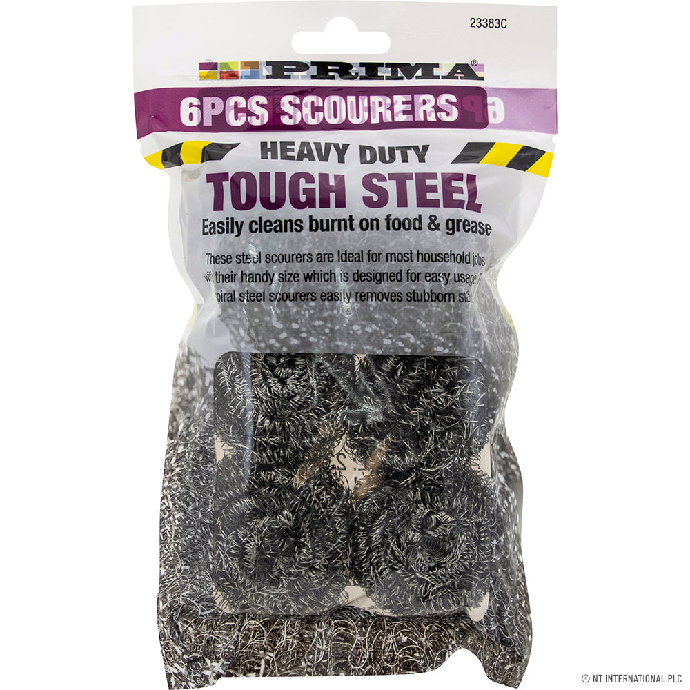 Peak Kit 6pc Stainless Steel Spiral Scourers - Peak Kit
