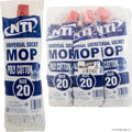 20 Size Poly Cotton Universal Socket Mop Head