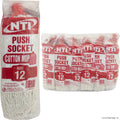 Size 12 Poly Cotton Mop Push Socket Plastic