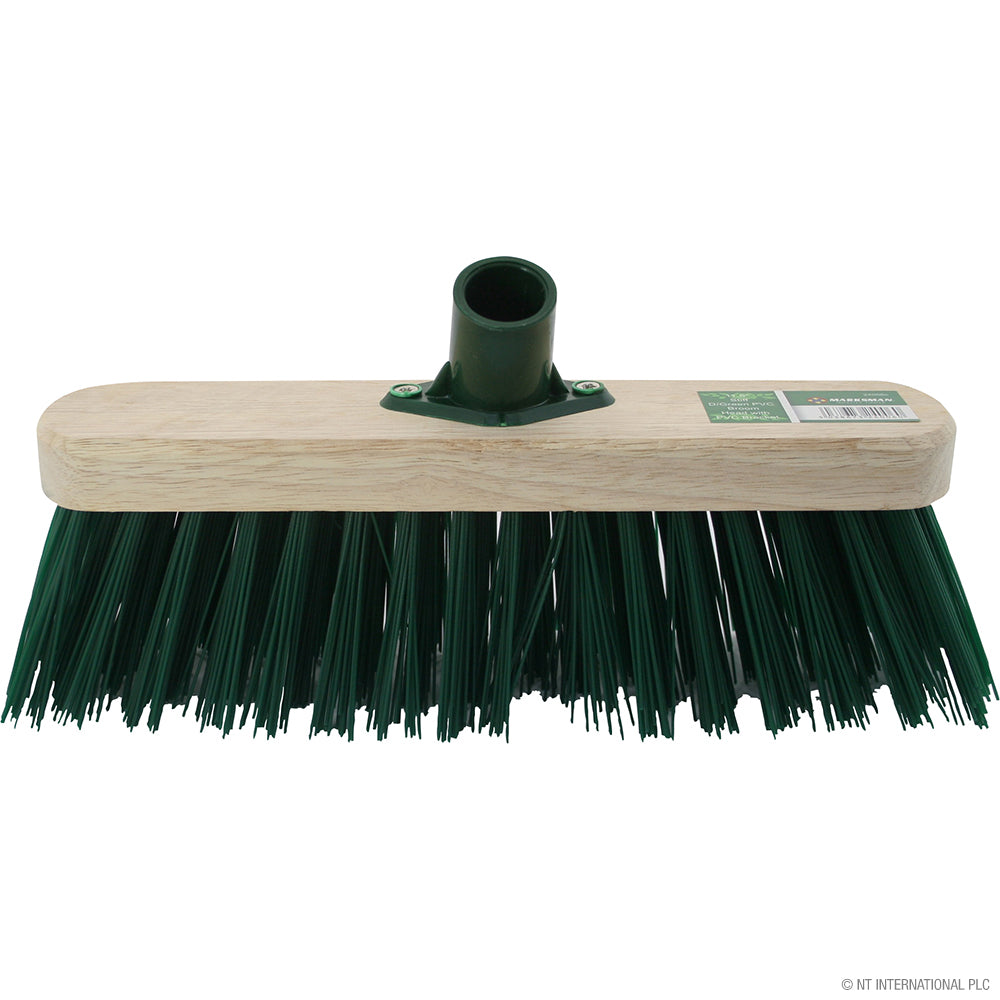 Peak Kit 30cm(12") Stiff Green PVC Broom Brush Head - Peak Kit