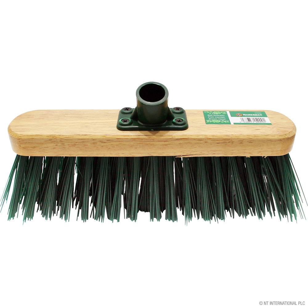 Peak Kit 30cm Stiff Green PVC Broom Brush Head - Varni - Peak Kit
