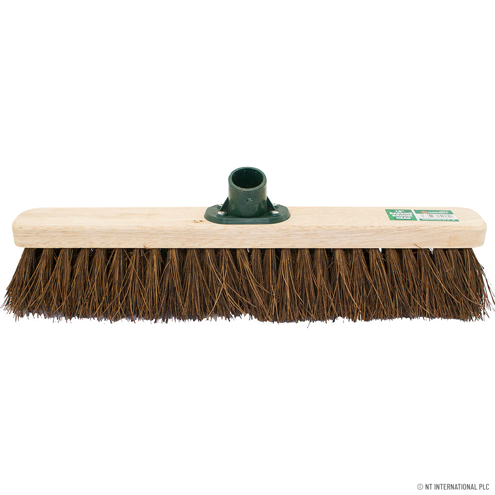 18" Bassine Broom Brush Head - Round Edges