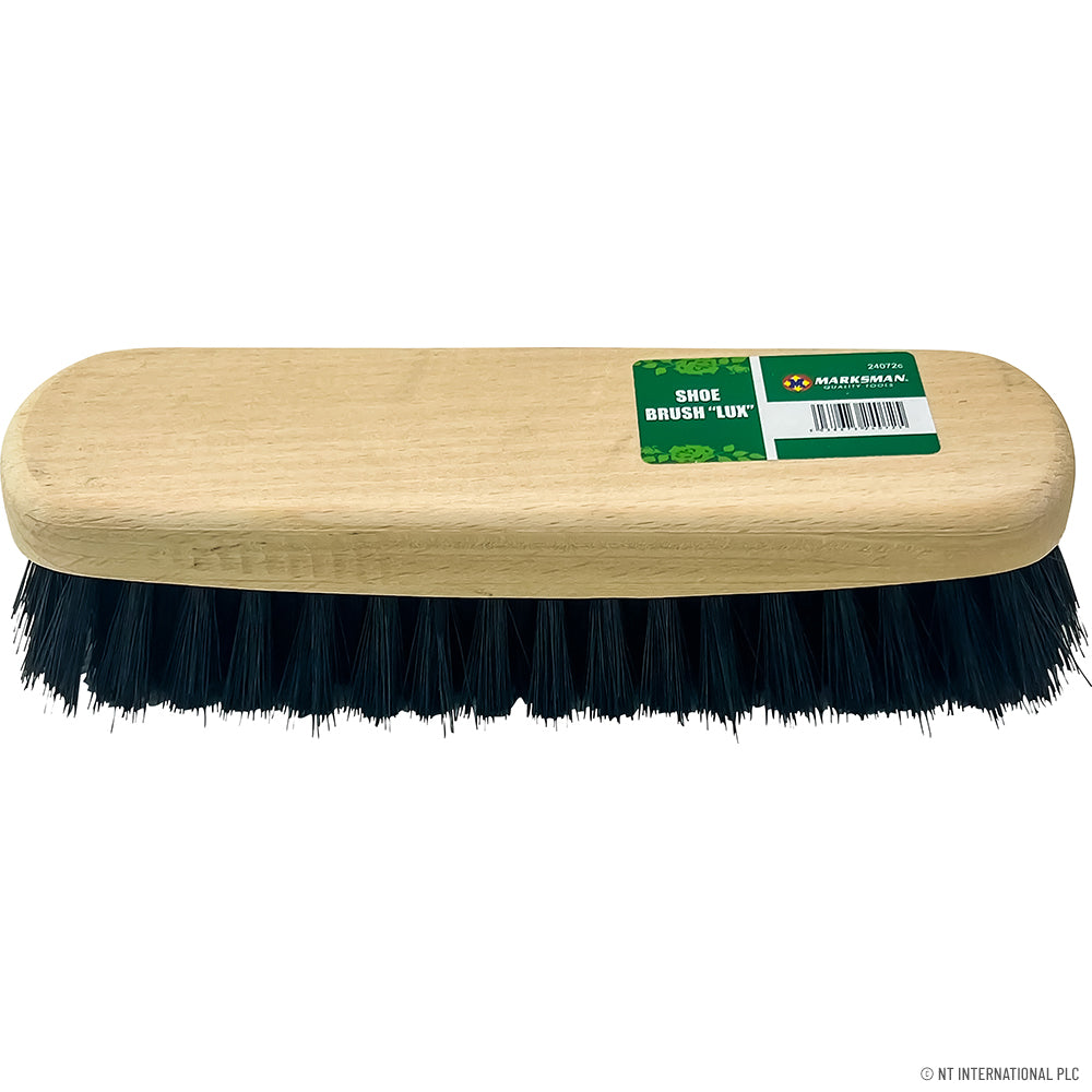 Peak Kit 18cm Hand Shoe Brush- Wooden-Lux - Peak Kit