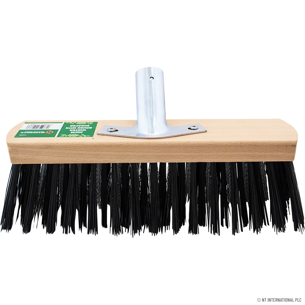 30cm Winter Broom Brush - Steel Bristile