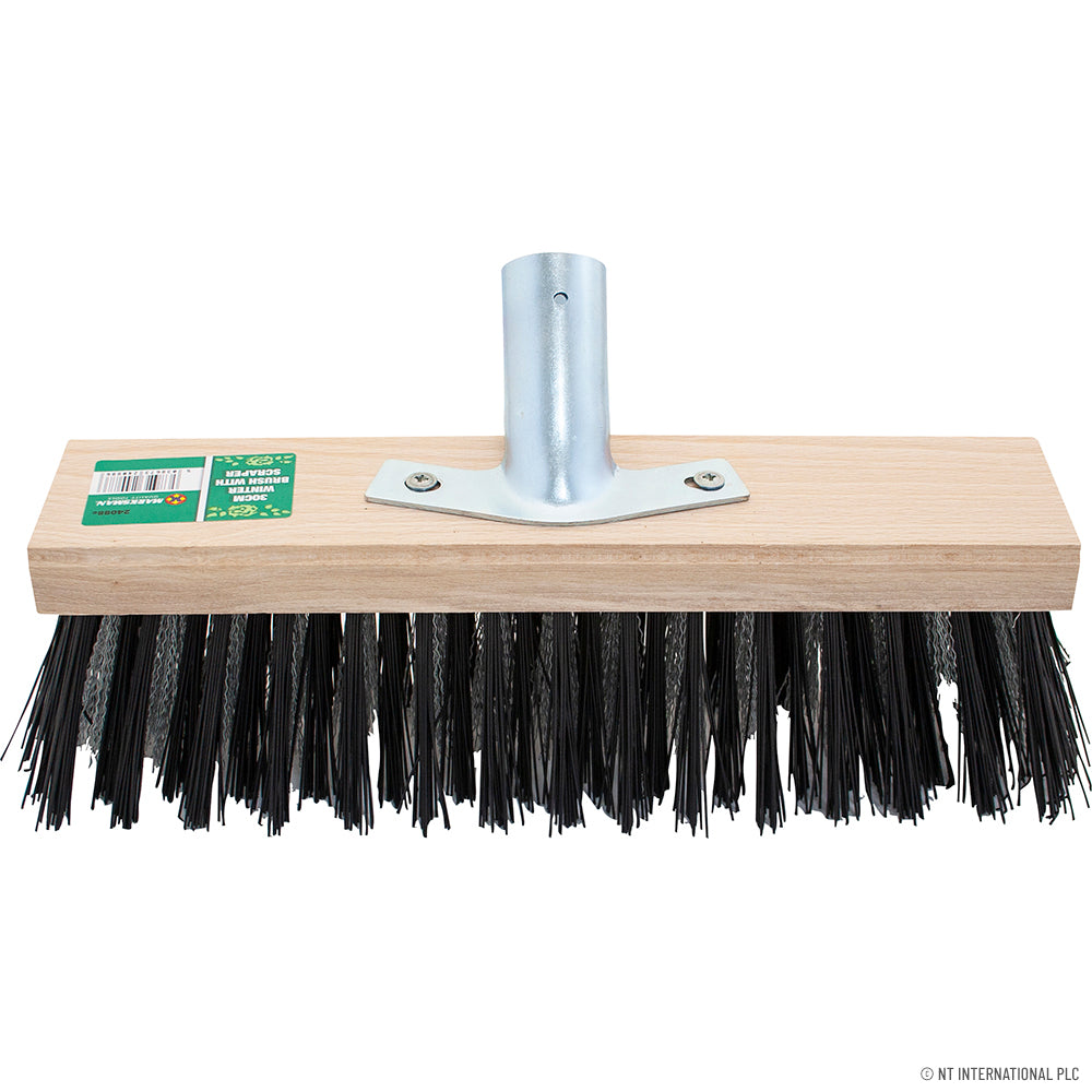 30cm Winter Broom Brush - Steel Bristile