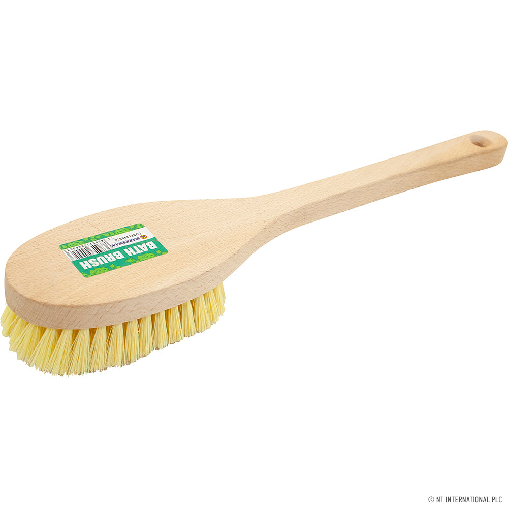 38cm Long Handle Bath Brush - Soft Bristle