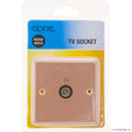 TV Socket Rose Gold