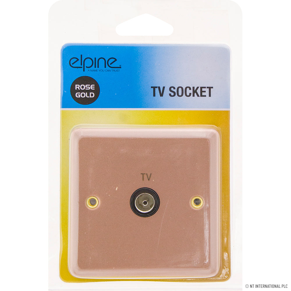 Peak Kit TV Socket Rose Gold - Peak Kit