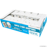 3 Gang / Way Wall Adaptor Socket