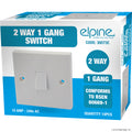 10A 1 Gang 2 Way Switches ( 10 ) White