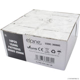 1 Gang Pattress Box 25mm Single ( 10 ) White