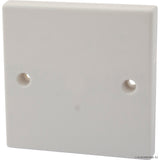 Single Blanking Plates ( 20 ) White