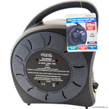 20m 2 Gang IP Waterproof Cable Reel Outdoor