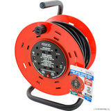 Peak Kit 25m 4 Gang Open Drum Cable Reel 13A - Peak Kit