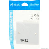 Peak Kit Slim Curve Blanking Plate 1 Gang ( White ) - Peak Kit