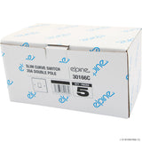 Slim Curve 20A Switch Double Pole ( White )