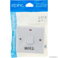 Slim Curve 20A Switch DP with Neon ( White )