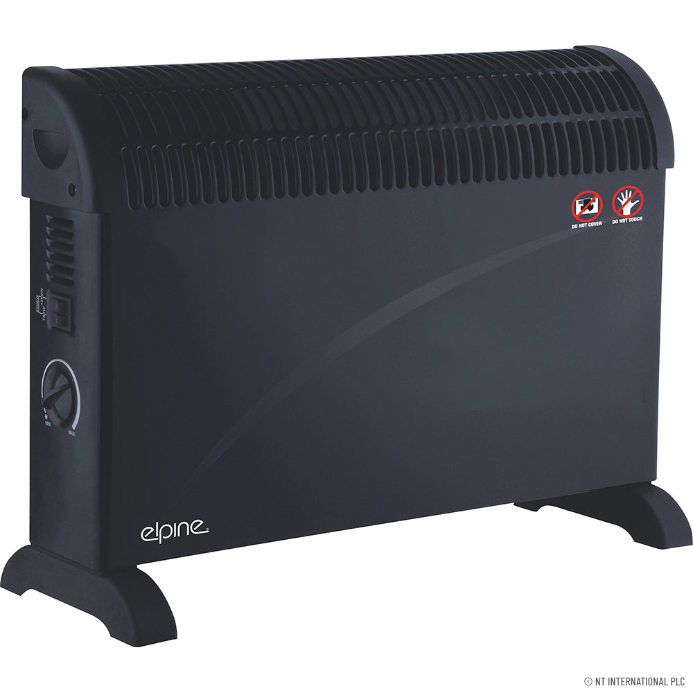 2000W Convector Heater Black