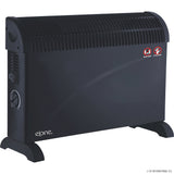 2000W Convector Heater Black