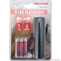 9LED Aluminium Flashlight