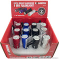 9LED Aluminium Flashlight