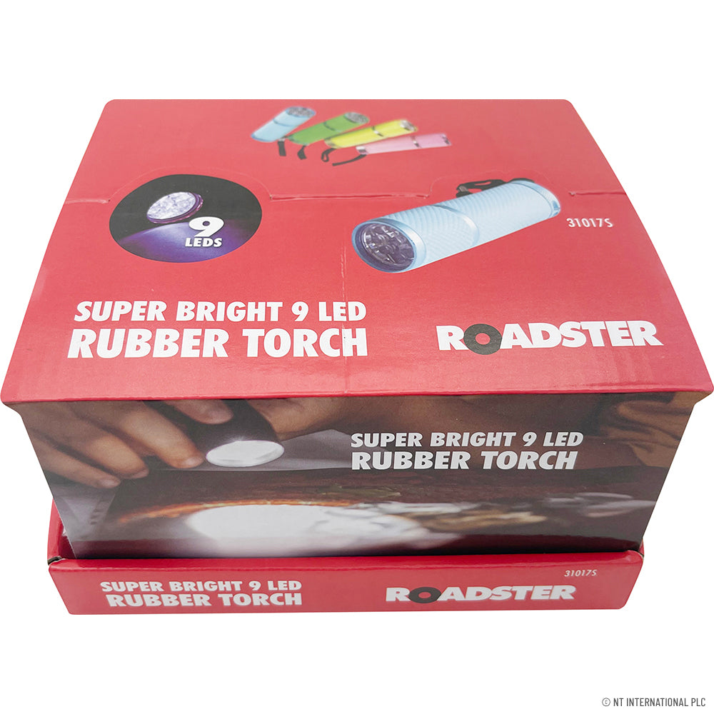 9LED Glow In The Dark Torch