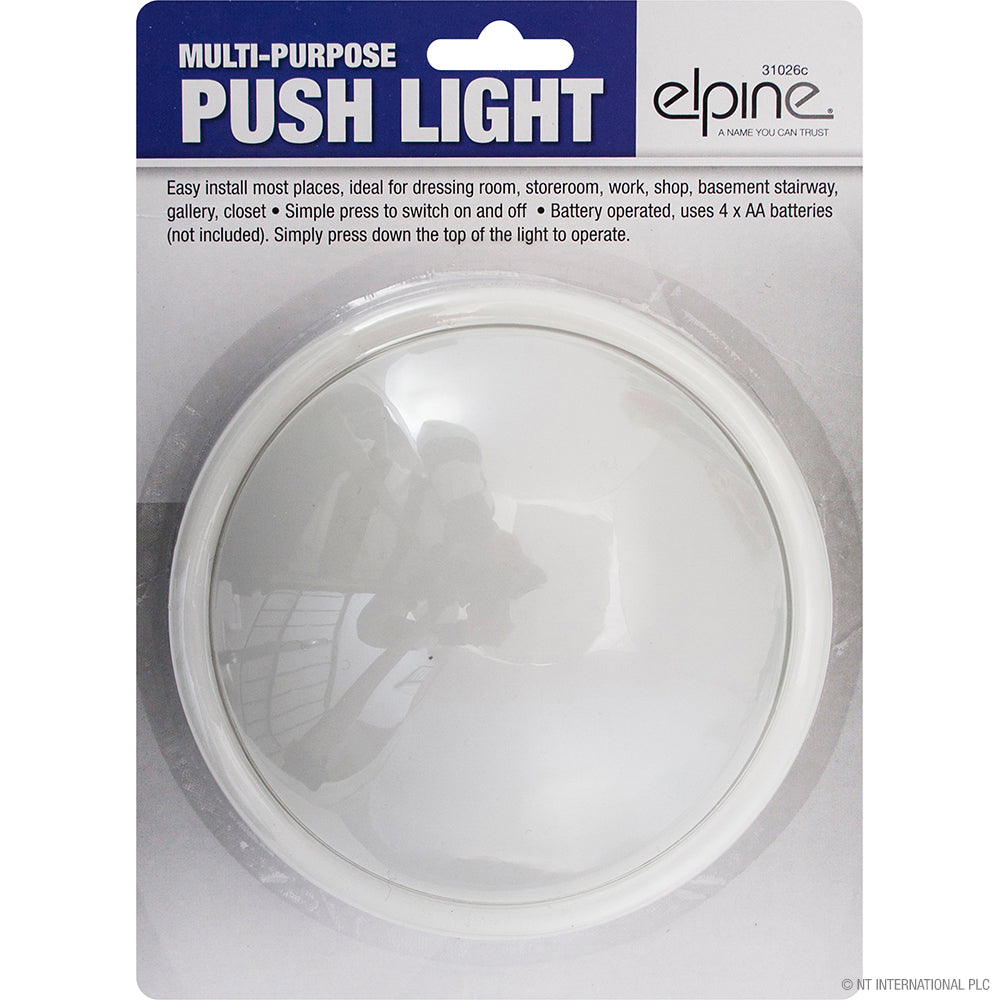 Multi Purpose Push Light White