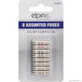 8pc Assorted Fuses 3A, 5A and 13A