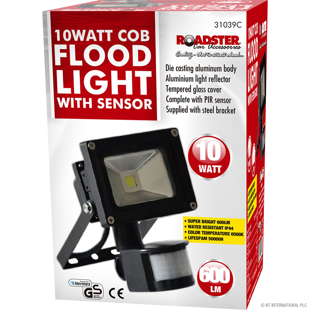 Peak Kit 10w COB Floodlight with PIR Sensor LED - Peak Kit