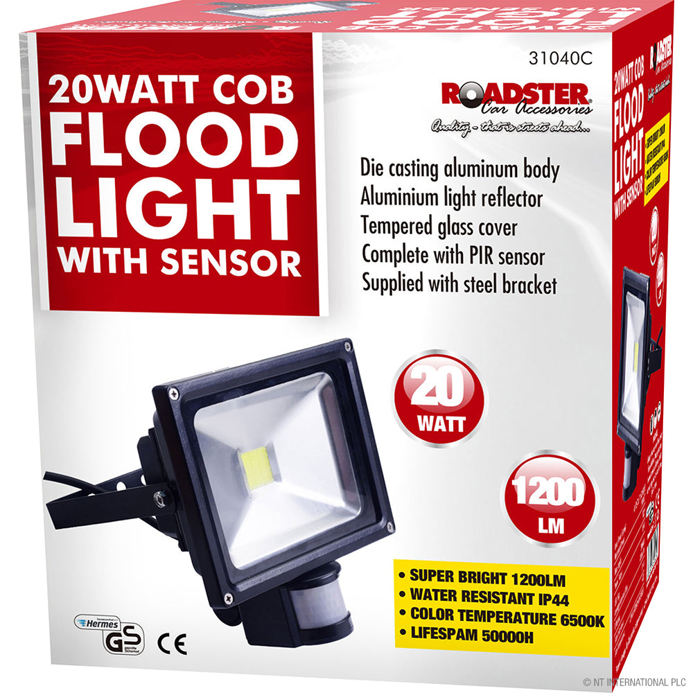 Peak Kit 20w COB FLoodlight with PIR Sensor LED - Peak Kit