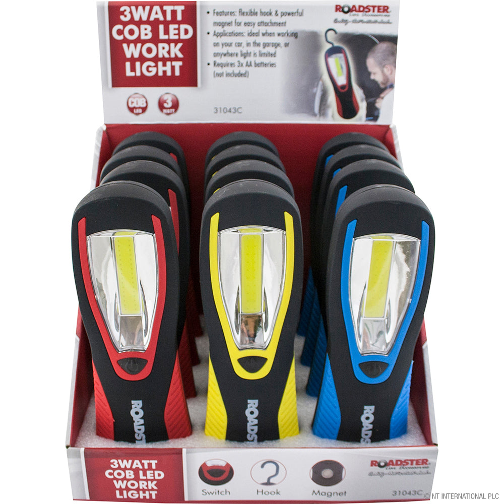 Peak Kit 3w COB LED Work Light - Display Box - Peak Kit