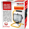 500w Halogen Work Light Floor S Shape