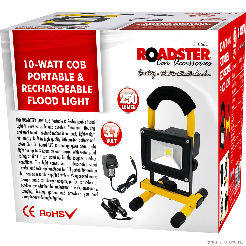 Peak Kit 10w COB LED Rechargeable Flood / Worklight - Peak Kit