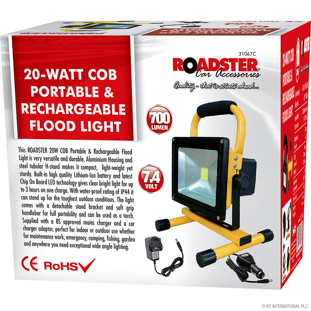Peak Kit 20w COB LED Rechargeable Flood / Worklight - Peak Kit