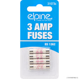 Peak Kit 3 Amp Fuses ( 4pk ) - Display Box ( 25 ) - Peak Kit