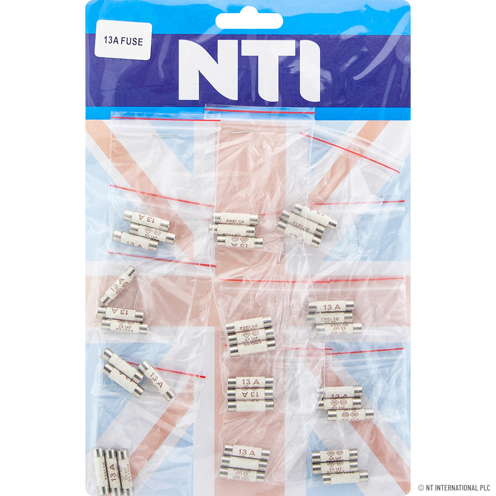13A Fuses On Card - 36pcs / Card