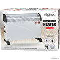 2000w Portable Convector Heater - White
