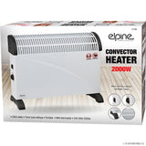 Peak Kit 2000w Portable Convector Heater - White - Peak Kit